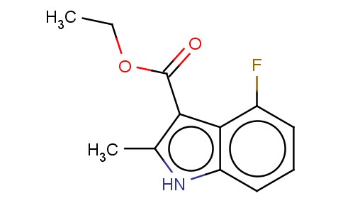 4-FLUORO-2-METHYLINDOLE-3-CARBOXYLIC ACID ETHYL ESTER